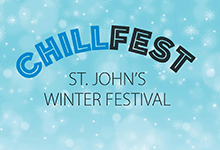 logo for ChillFest, St. John's Winter Festival