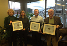 winners of the 2016 Heritage Awards in St. John's