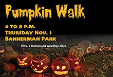 Pumpkin Walk Poster