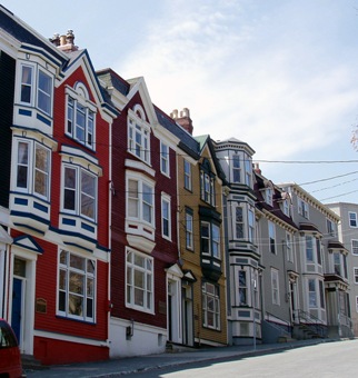 Houses and office buildings on Church Hill
