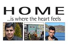 Home is Where the Heart Feels Refugee Photo Exhibit Poster