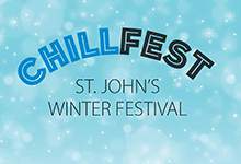 logo for ChillFest, St. John's Winter Festival