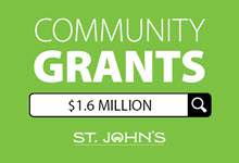 text: community grants $1.6M