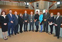 City Council 2017-2021 after swearing-in ceremony