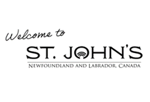 City Logo with text: Welcome to St. John's