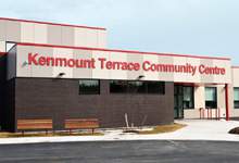 Main entrance of the Kenmount Terrace Community Centre