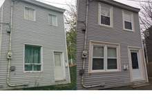 House on Long Street before and after Heritage Financial Incentive Program work