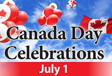 Canada Day Celebrations July 1