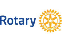 Rotary and image of a gear with Rotary International in spokes