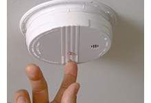 test your smoke alarm and change batteries